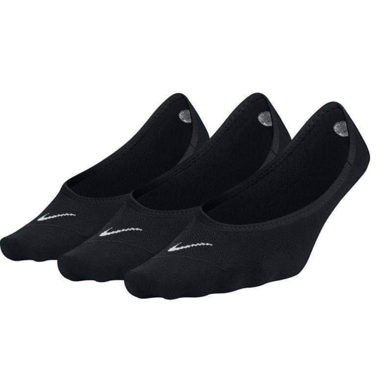 NIKE W NK EVRY LTWT FOOT 三雙一組 黑色 輕薄 船型襪 隱形襪-細節圖3