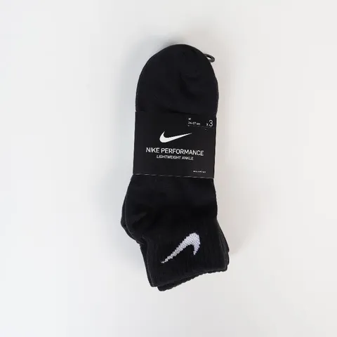 薄款 NIKE EVERYDAY LIGHTWEIGHT 基本款 短襪 黑色-細節圖3