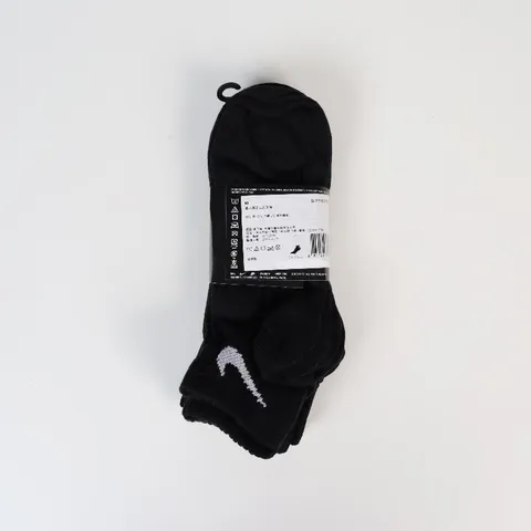 3雙 薄款SX7677-010 Nike 黑 運動短襪-細節圖4
