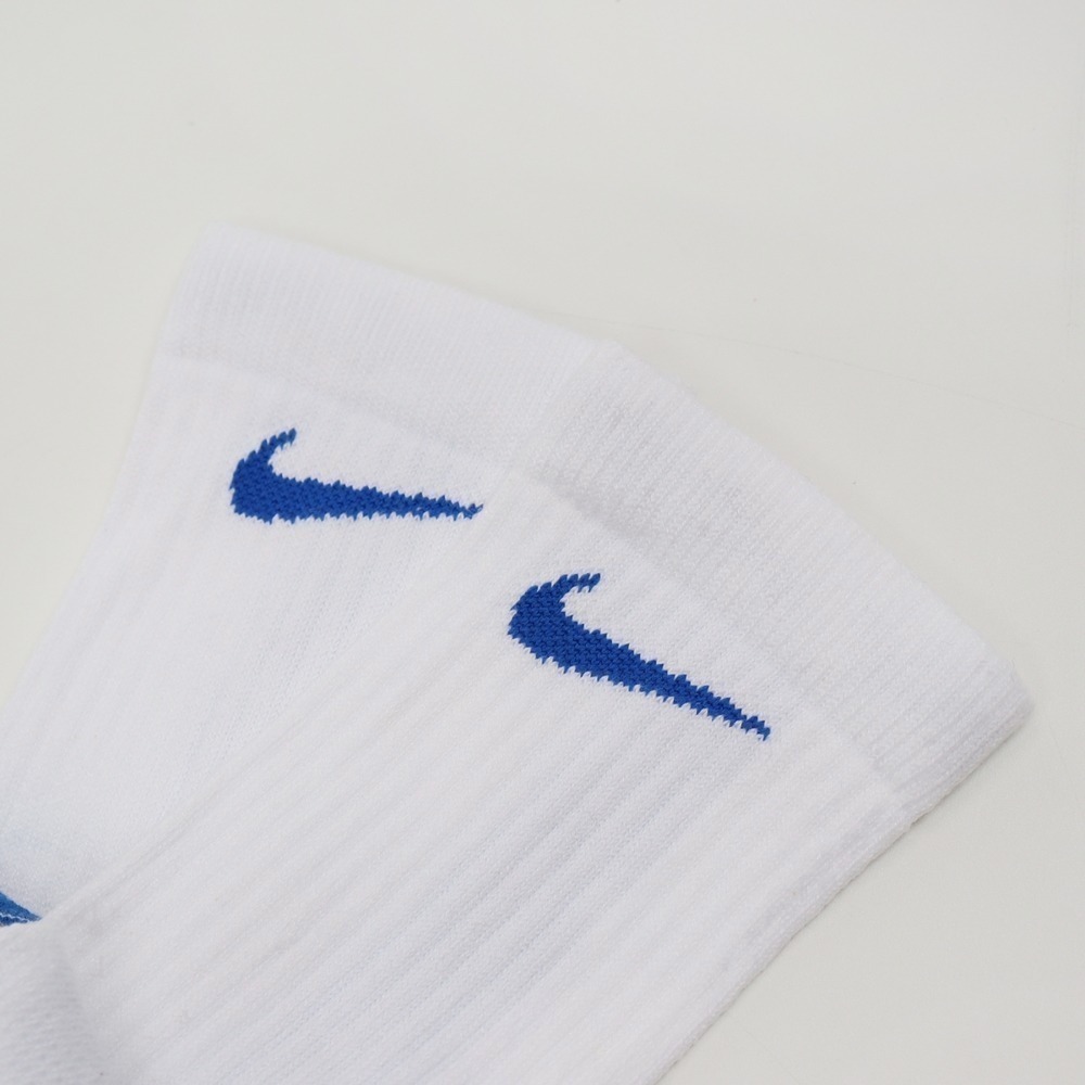 Nike Elite Crew 菁英籃球襪 長度約到小腿肚 白藍-細節圖4