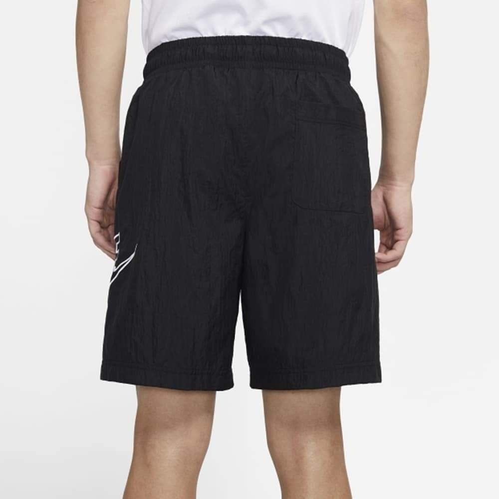 男子NIKE AS M NSW SPE WVN SHORT ALUMNI 黑色 內裡網布 休閒短褲-細節圖8