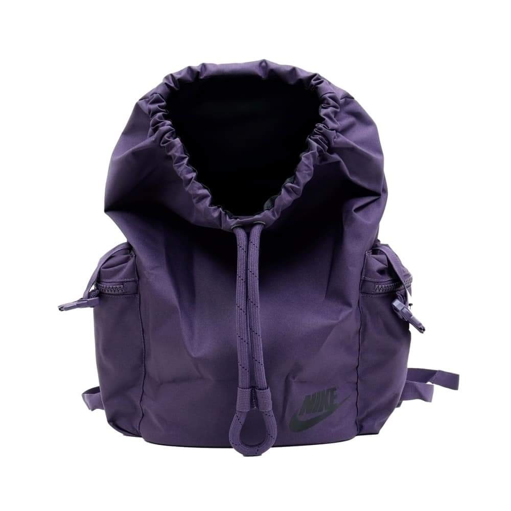 NIKE Heritage Backpack 雙肩 束口 後背包 紫色-細節圖4