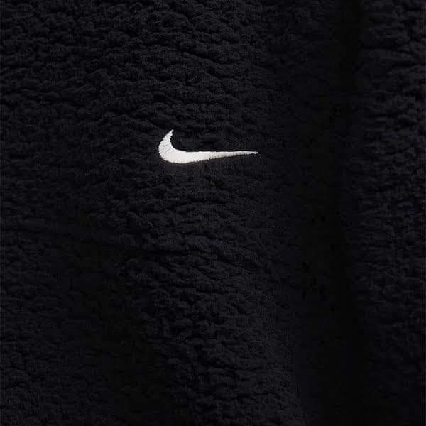 女 Nike 保暖 連帽上衣  Therma-FIT 口袋 黑-細節圖6