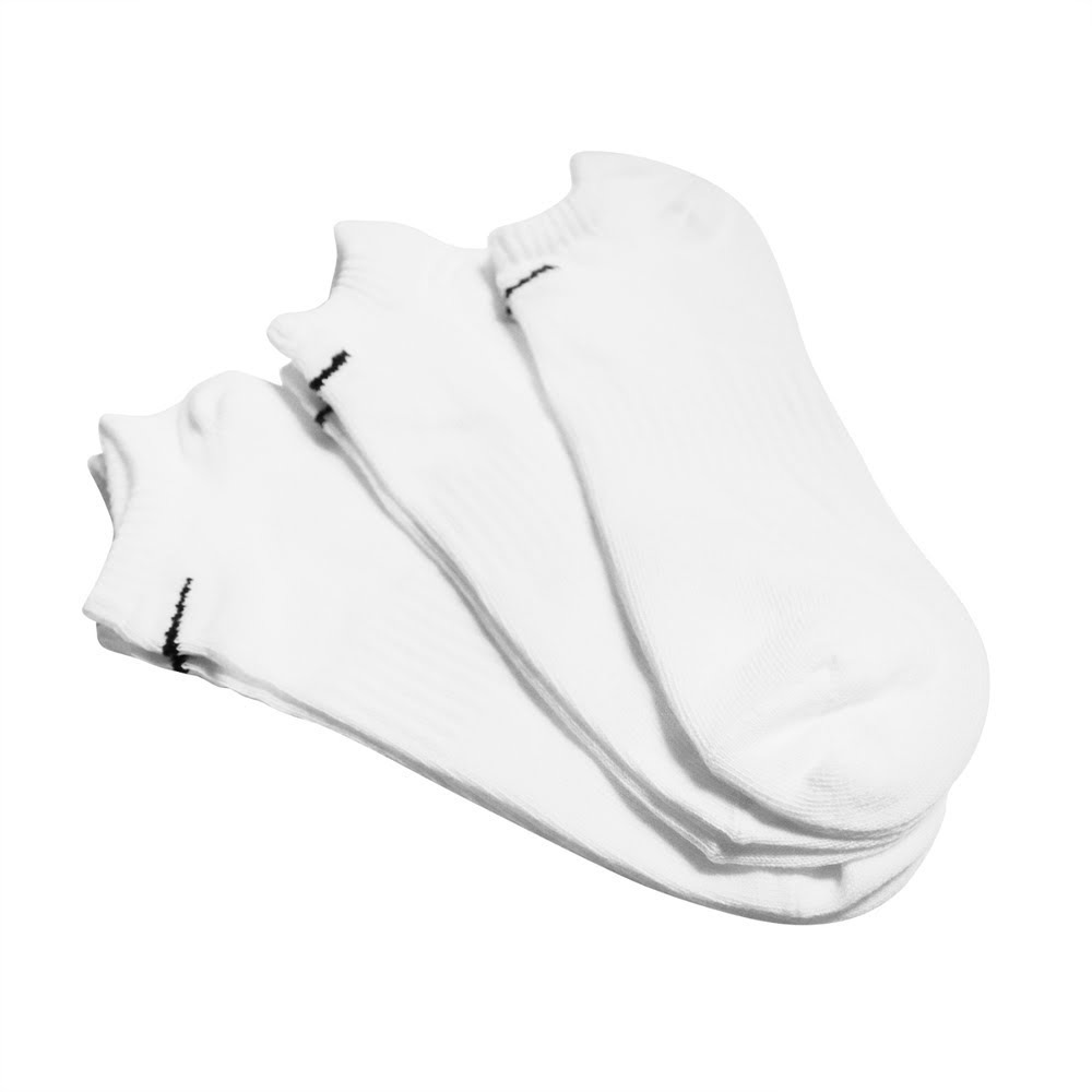 SX7678-100 Nike Everyday Lightweight No Show Training 白 隱形襪-細節圖5