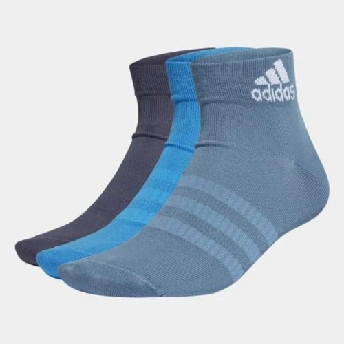 中童adidas unisex-adult LIGHT ANK 3PP Socks 三色一組 薄款 短襪
