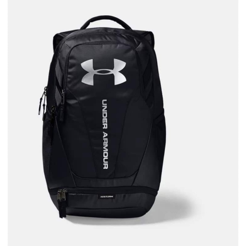 UA Hustle 3.0 Backpack 黑色 防潑水可放15英吋筆電 底層可放鞋 雙肩背包