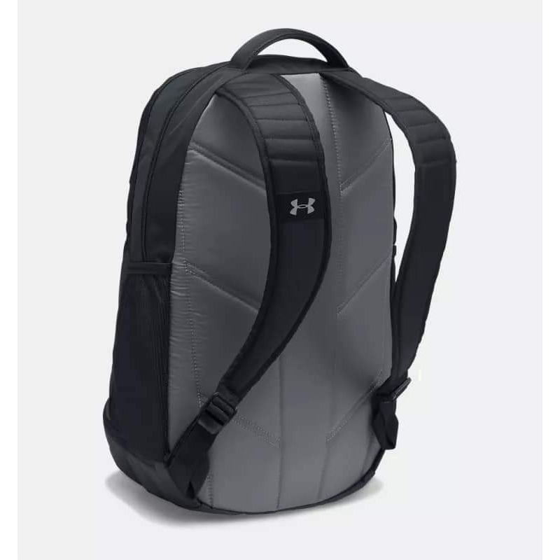 UA Hustle 3.0 Backpack 黑色 防潑水可放15英吋筆電 底層可放鞋 雙肩背包-細節圖2