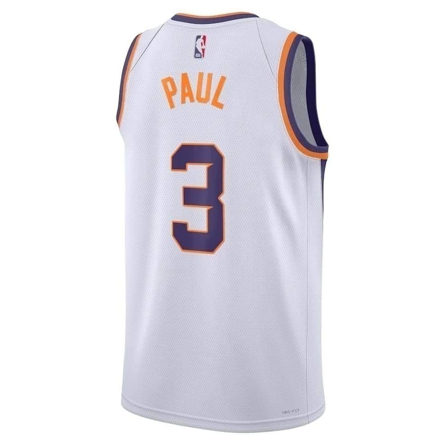男子 Nike NBA Phoenix Suns Chris Paul Swingman Jersey 鳳凰城太陽隊-細節圖3