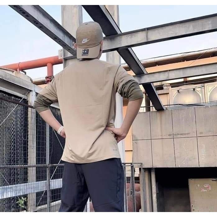 NIKE CLUB CAP 刺繡LOGO 可調式 棒球帽 運動帽 遮陽帽 老帽 卡其-細節圖5