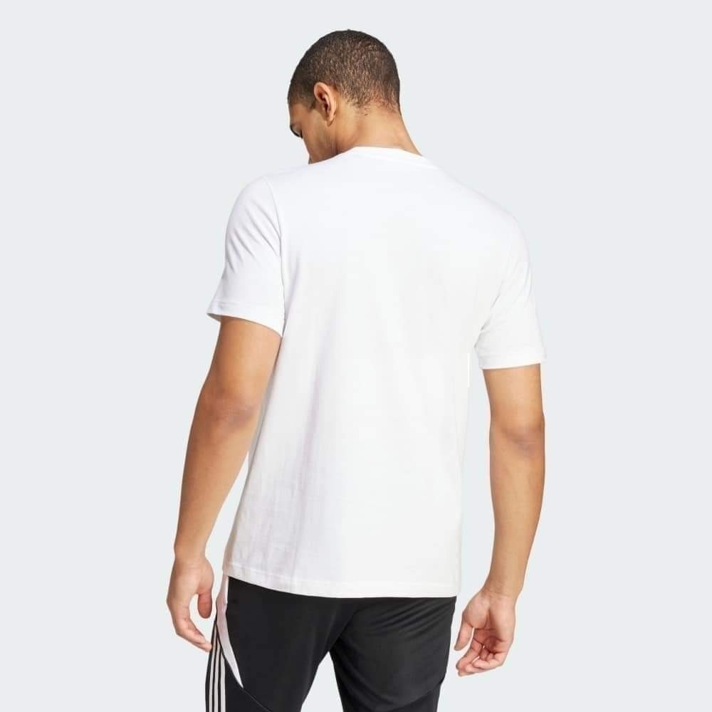 男子 ADIDAS MANTRA GAME 棉質 短袖上衣 白色-細節圖6