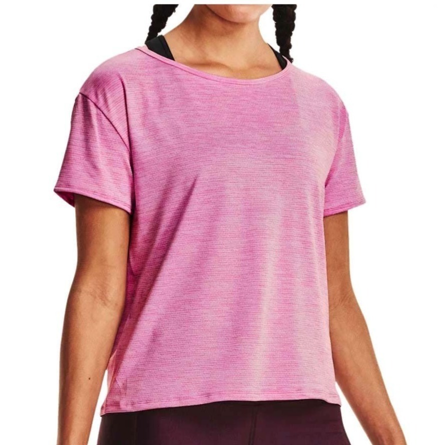 女 UA Vent短T-Shirt(1364661-680）定價1080