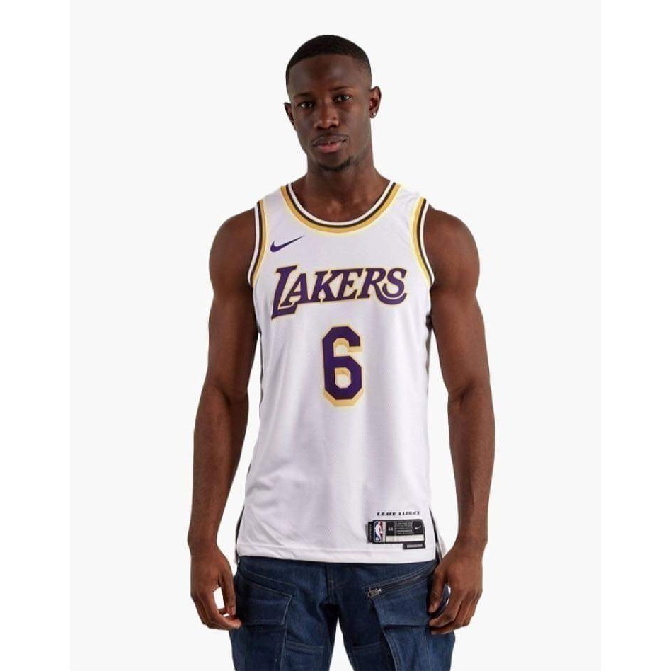 男子 NIKE NBA Los Angeles Lakers Swingman  LEBRON 湖人隊 6號球衣-細節圖5