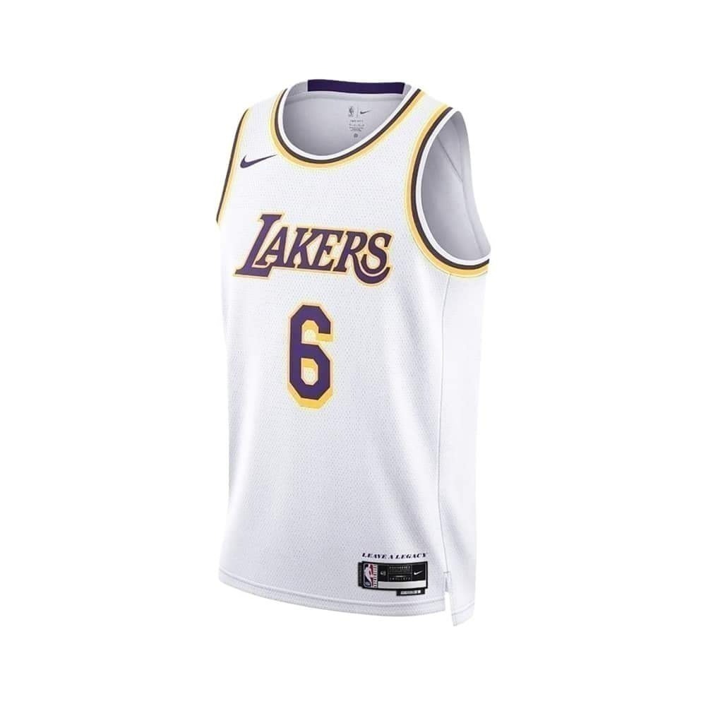 男子 NIKE NBA Los Angeles Lakers Swingman  LEBRON 湖人隊 6號球衣-細節圖6