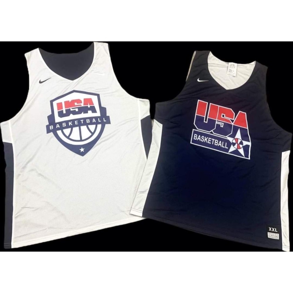 NIKE USA BASKETBALL 美國隊 大LOGO 快速排汗 雙面籃球背心-細節圖7