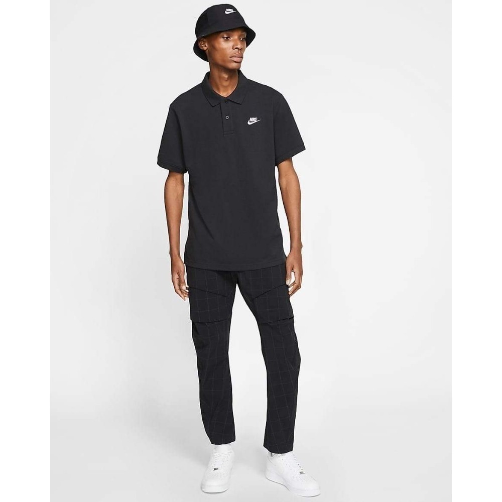 男 Nike Sportswear POLO衫 黑-細節圖6