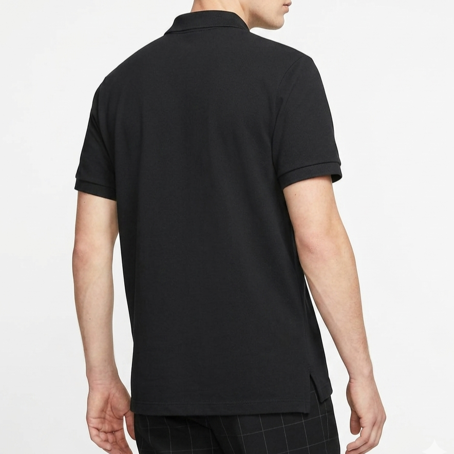 男 Nike Sportswear POLO衫 黑色-細節圖3