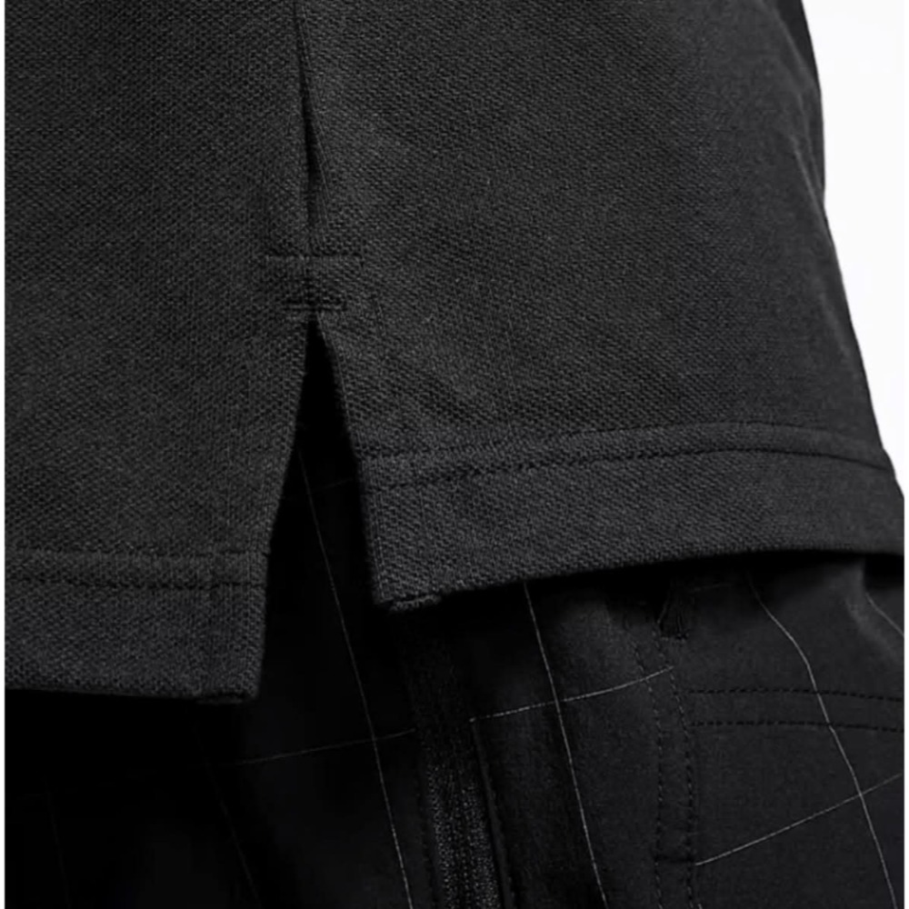 男 Nike Sportswear POLO衫 黑色-細節圖5