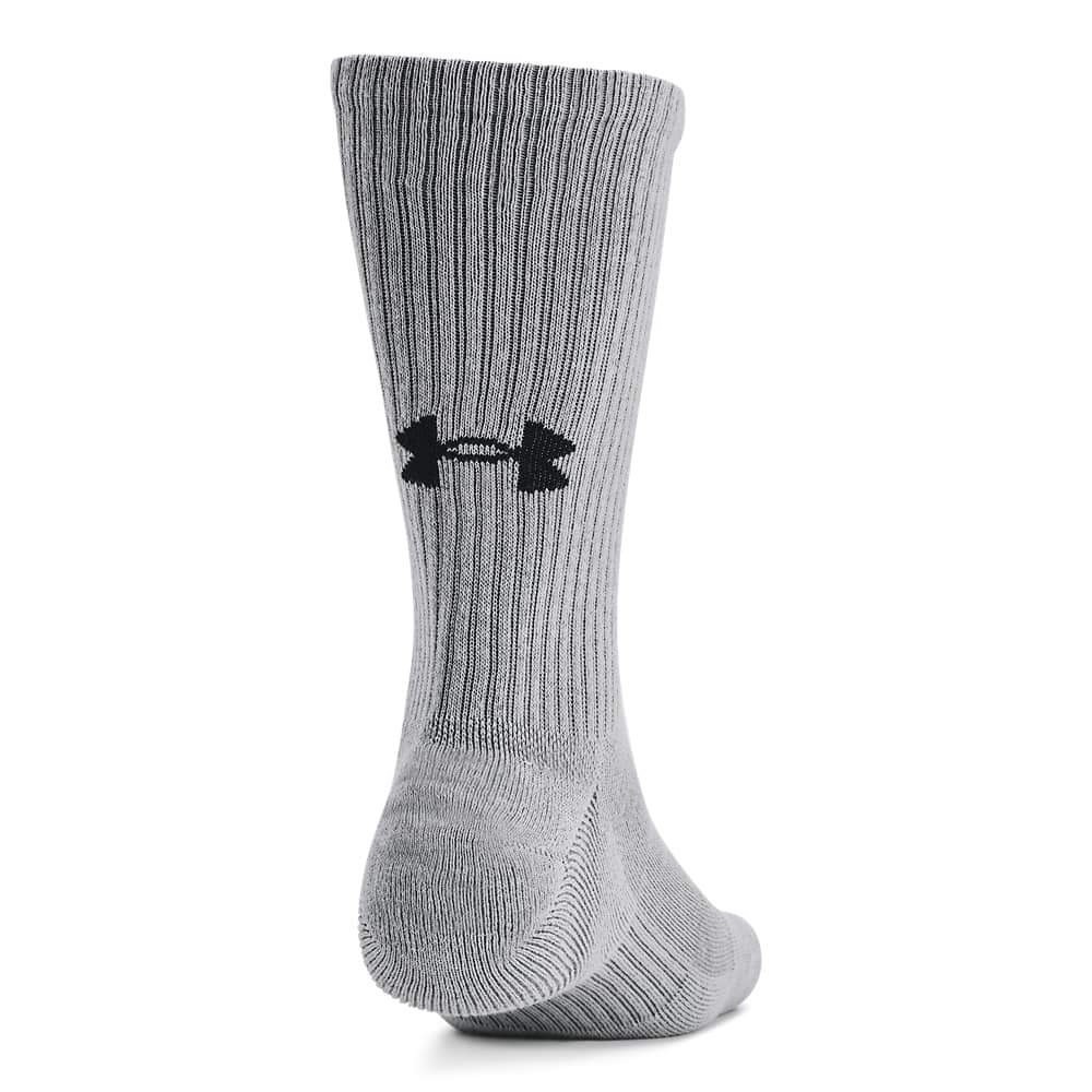 UA Training Cotton 訓練 中長襪 約到小腿肚 (6入) 白灰黑各2雙-細節圖5