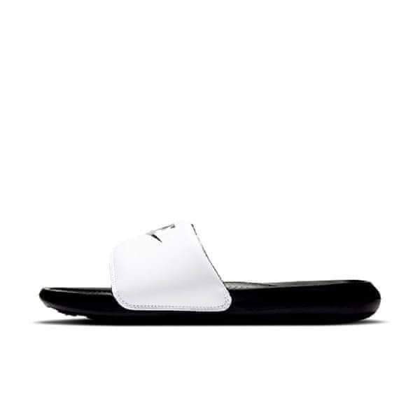 男款 NIKE VICTORI ONE SLIDE MIX 黑白 陰陽 運動拖鞋 定價1000-細節圖5