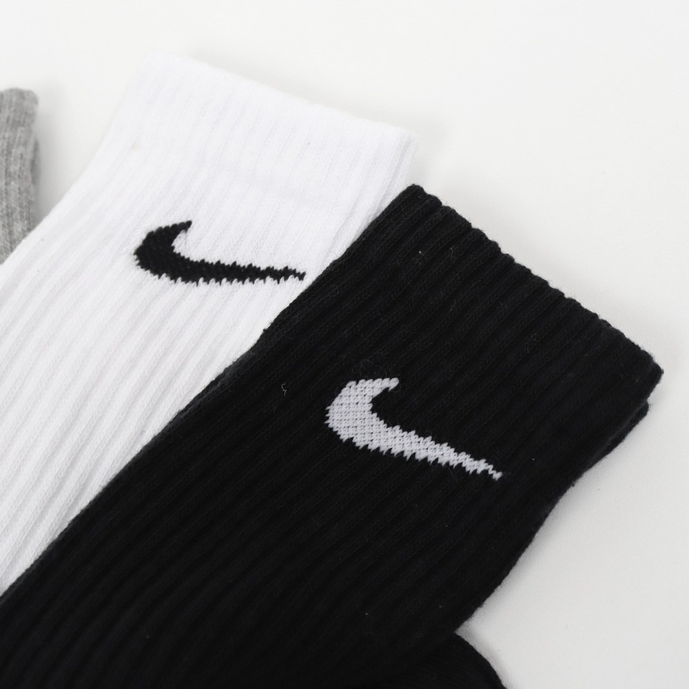薄款 Nike Performance Lightweight 三色各一雙 中筒襪 三雙一組-細節圖3