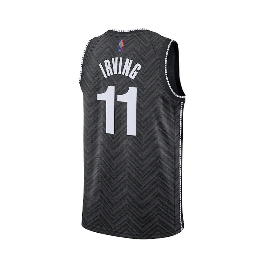 NIKE NBA BROOKLYN NETS 籃網 KYRIE IRVING 11號 球迷版球衣-細節圖2