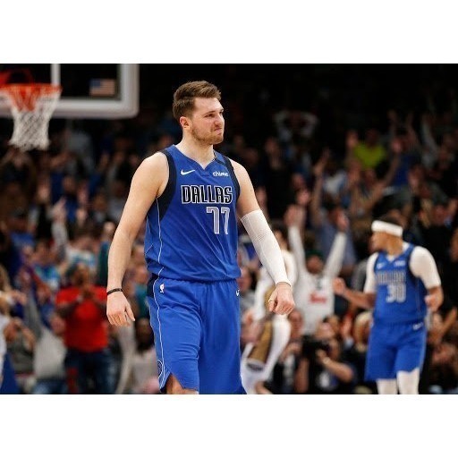 NBA Dallas Mavericks 達拉斯 獨行俠隊 #77 Luka Doncic  無贊助標 球迷版球衣-細節圖10