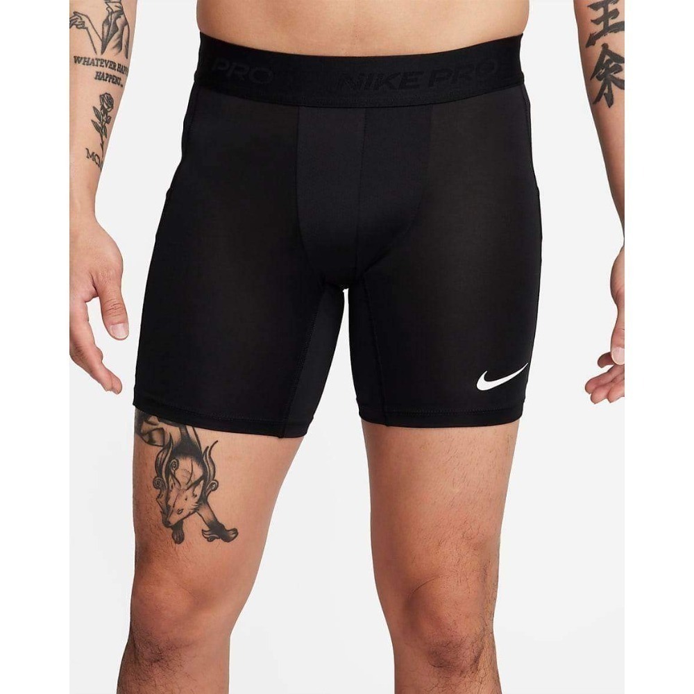 男子 Nike Pro Dri-FIT 黑色 快速排汗 訓練 運動 短束褲 定價880-細節圖2