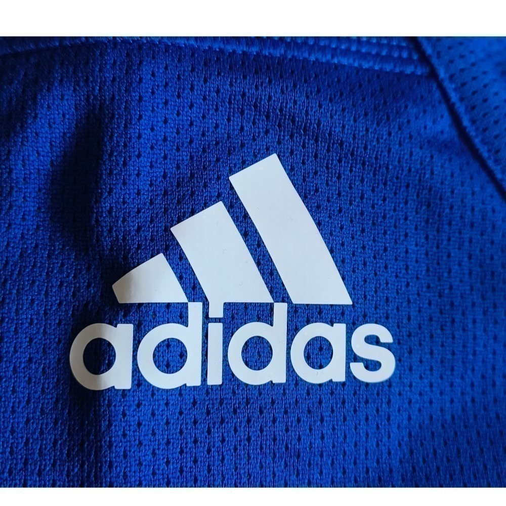 男子 ADIDAS 3G SPEE REV JRS 愛迪達 藍白 雙面穿 吸濕排汗 籃球背心-細節圖2
