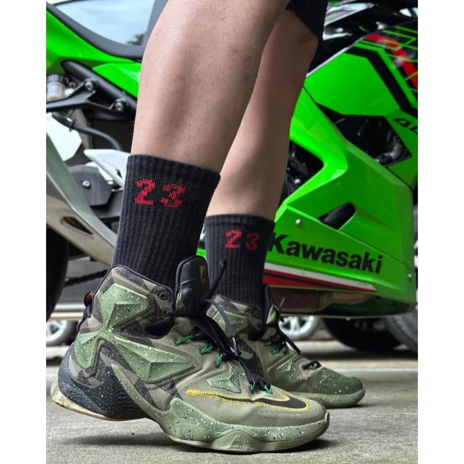 JORDAN ESSENTIALS CREW SCOKS 黑色 厚底 運動 籃球襪一雙-細節圖4