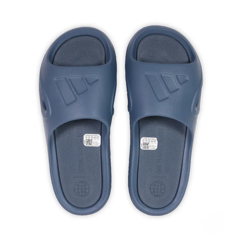 男 Adidas Adicane Slides 藍色 一體成型 運動拖鞋 涼拖鞋 IE7898-細節圖2