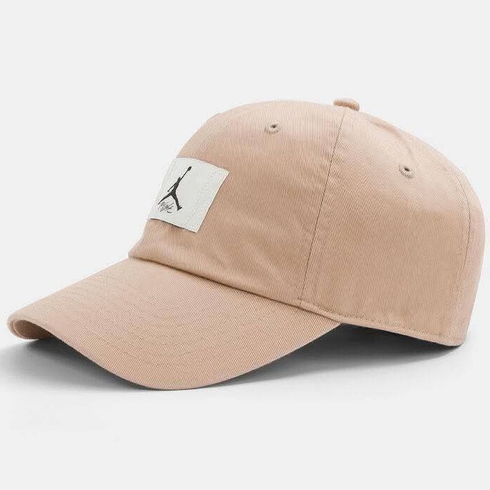 NIKE J CLUB CAP US CB FLT PATCH 休閒帽 奶茶色-細節圖4