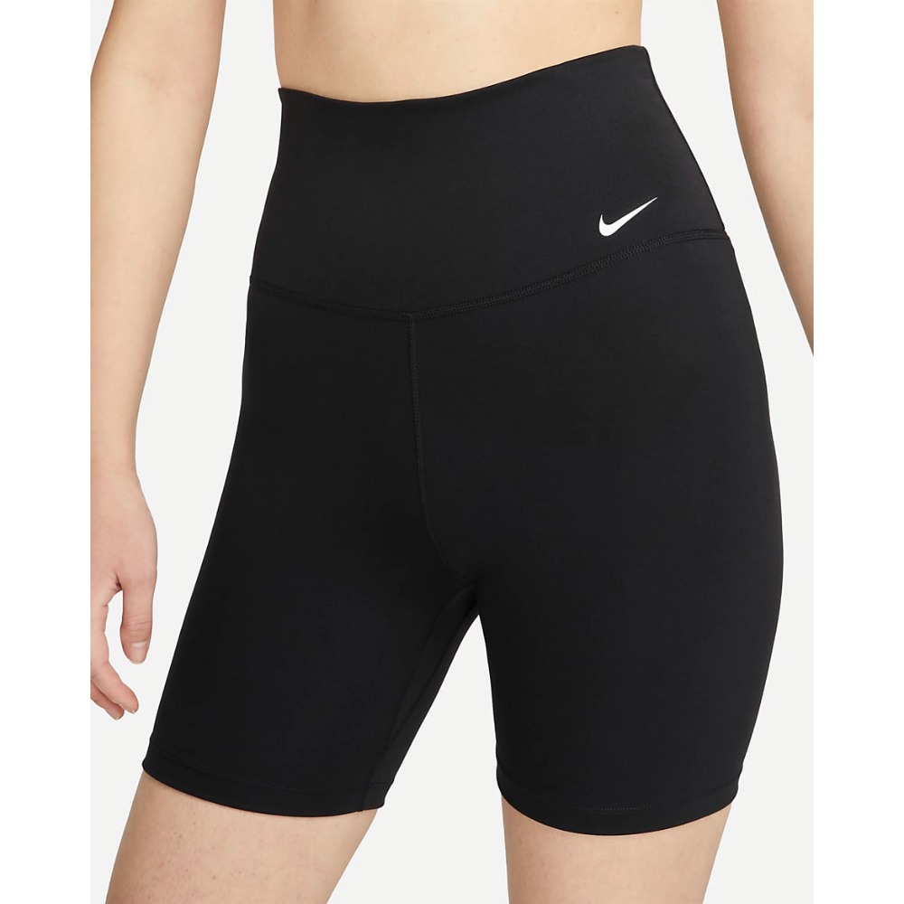 女款 Nike Dri-FIT One 高腰 18 公分自行車短褲-細節圖2