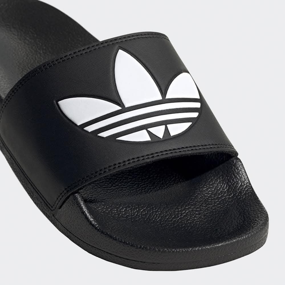 ADIDAS ADILETTE LITE 愛迪達 三葉草 運動拖鞋 黑色-細節圖7