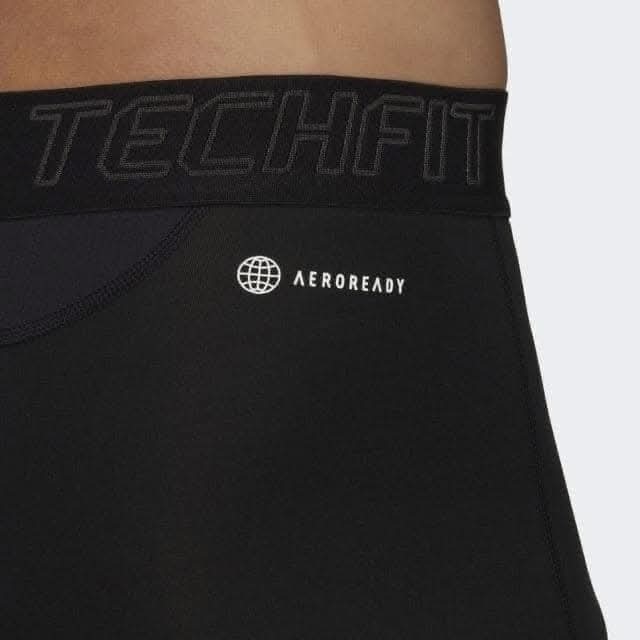 男子 ADIDAS TECHFIT 黑色 快速排汗 訓練 緊身長褲 定價1290-細節圖5