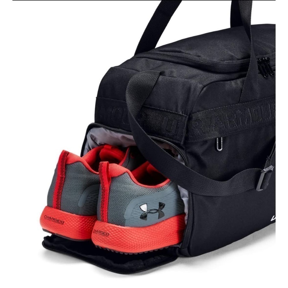 UA Sportstyle Duffle SM 黑色 防潑水 旅行包  定價1280-細節圖3