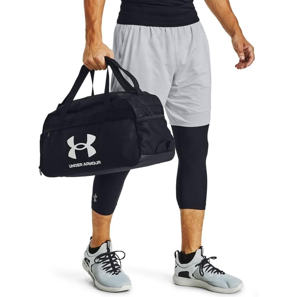 UA Sportstyle Duffle SM 黑色 防潑水 旅行包  定價1280-細節圖8