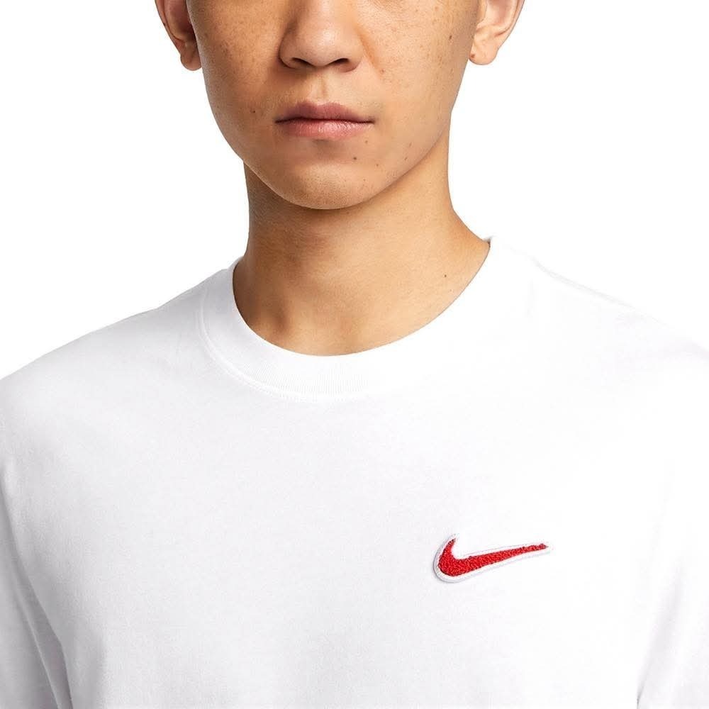 男子 NIKE SPORTSWEAR LONG-SLEEVE T-SHIRT 情人節 愛神邱比特 薄款 長袖上衣 白色-細節圖4