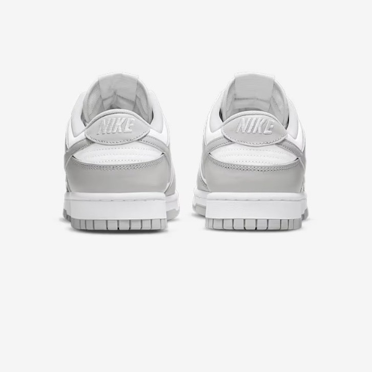 男款 NIKE DUNK LOW RETRO 白灰 經典 復古 休閒鞋-細節圖5