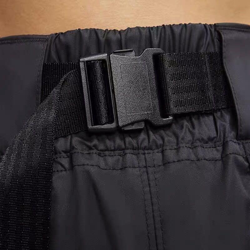 女子 NIKE 腰帶縮口束腳 工裝褲 梭織大勾 時尚寬鬆 運動長褲 DB3867-010 定價2480-細節圖2