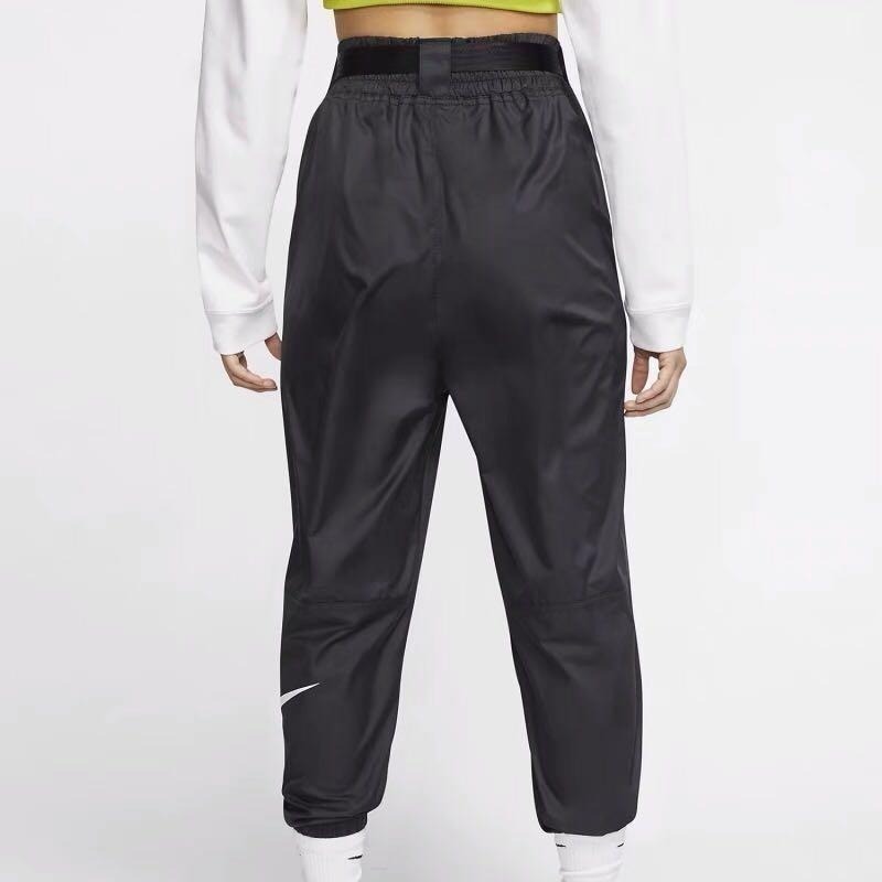 女子 NIKE 腰帶縮口束腳 工裝褲 梭織大勾 時尚寬鬆 運動長褲 DB3867-010 定價2480-細節圖6