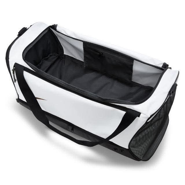 Nike Hoops Elite Duffle Bag 白黑金 大容量 菁英 氣墊 健身包 肩側包 旅行袋-細節圖4
