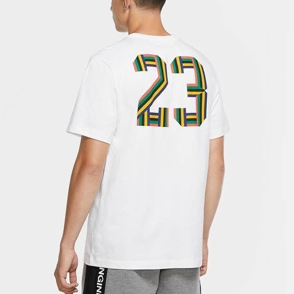 男子 JORDAN JUMPMAN DNA TEE 白色 大飛人 短棉T 定價1180-細節圖3