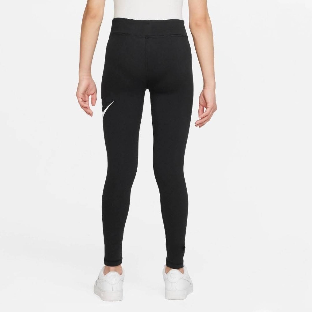 女 大童 Nike Sportswear Essential Older Mid-Rise Leggings 中腰打底褲-細節圖2