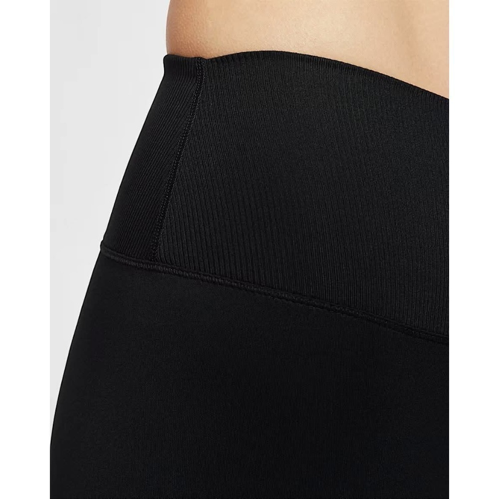 女子Nike One Rib 黑色 吸濕排汗 高腰九分內搭褲 定價1980-細節圖10