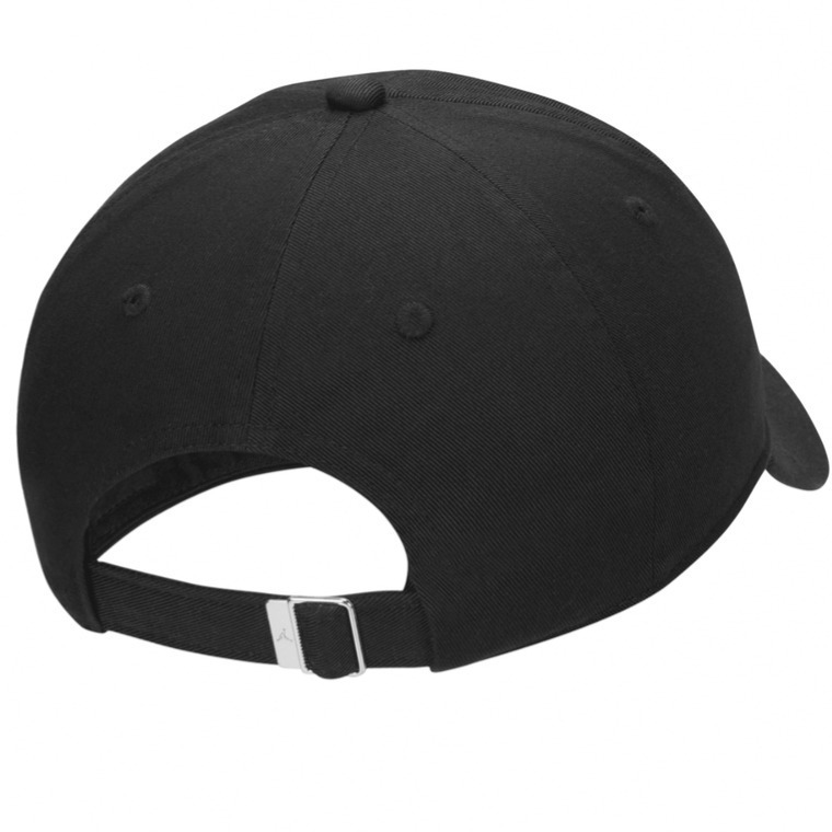 NIKE J CLUB CAP US CB FLT PATCH 可調式 休閒帽 黑色-細節圖2