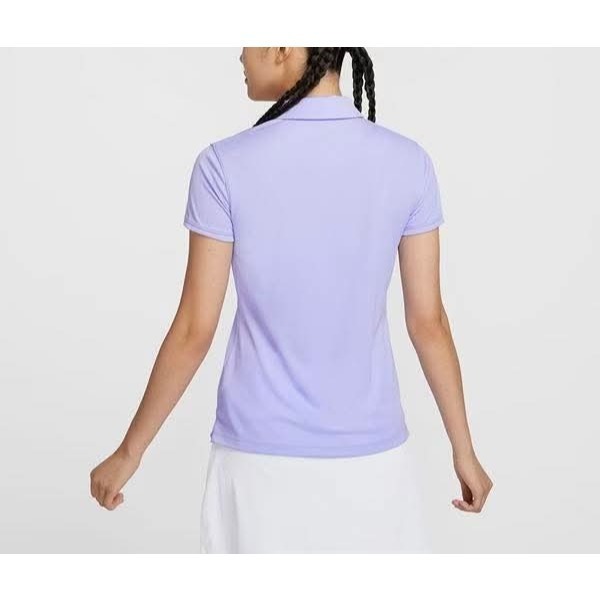 女子 Nike Dri-FIT Victory 紫色 吸濕排汗 Polo衫 定價1580-細節圖3