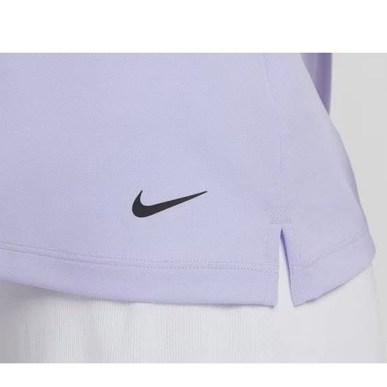 女子 Nike Dri-FIT Victory 紫色 吸濕排汗 Polo衫 定價1580-細節圖4
