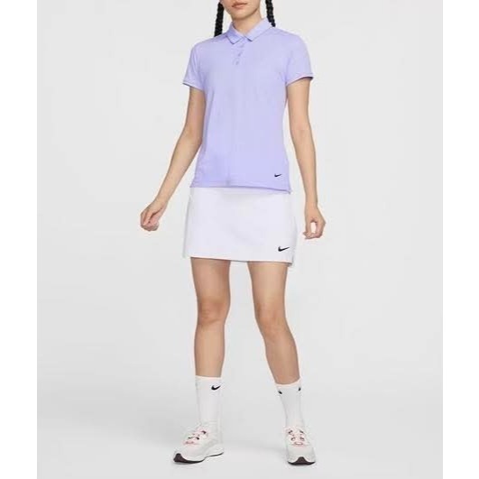 女子 Nike Dri-FIT Victory 紫色 吸濕排汗 Polo衫 定價1580-細節圖5