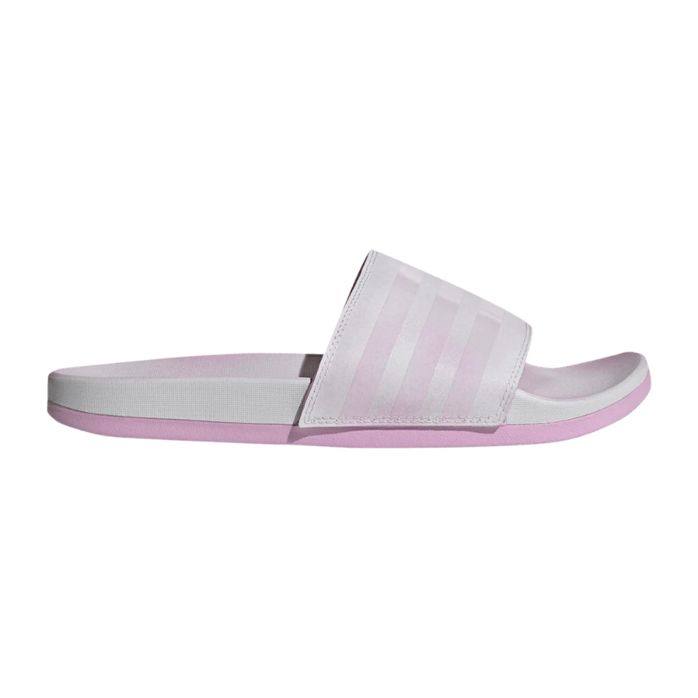 女 ADIDAS ADILETTE COMFORT 運動拖鞋 超軟底 淺紫色 FZ4878 定價1290-細節圖2