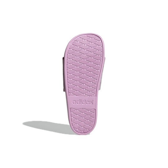 女 ADIDAS ADILETTE COMFORT 運動拖鞋 超軟底 淺紫色 FZ4878 定價1290-細節圖4
